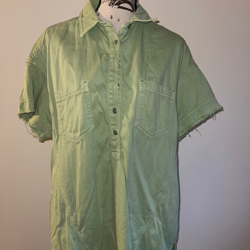 Free people green dress